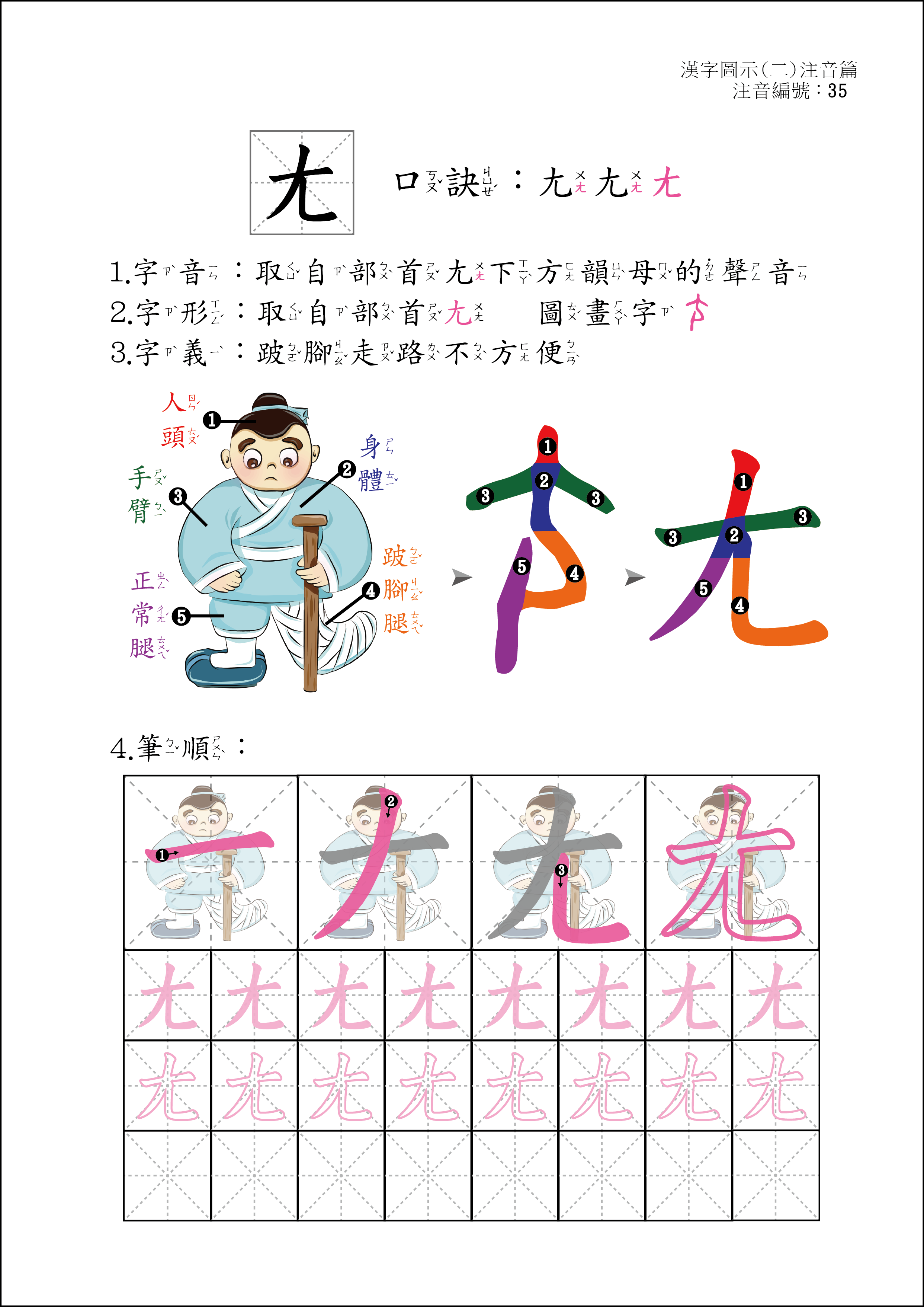 《漢字圖示》：(注音符號篇) - 樂哈哈學習吧